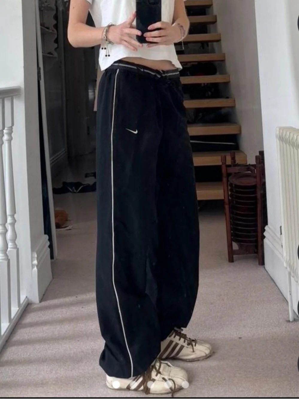 Flava studio. Nike track pants.